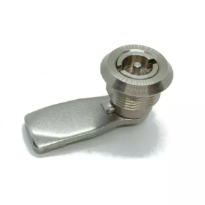 Zamek dwuskrzydłowy 3mm ćwierćobrotowy INOX