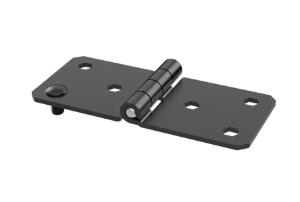 Zawias płaski 136x60mm stal lakier 6 otworów śruby