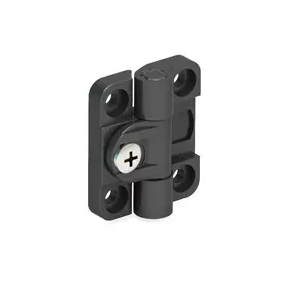 Zawias płaski 45x38mm poliamid 4 otwory