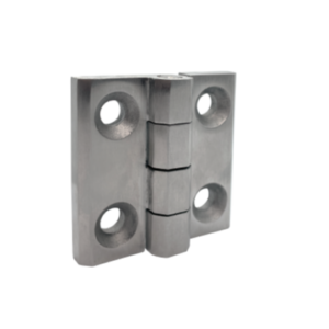 Zawias płaski 40x40mm stal 4 otwory INOX