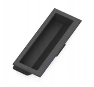 Uchwyt wpuszczany 31×87,5mm do drzwi 0,8-1,4mm