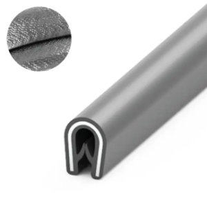 Osłona krawędzi PVC 1-2mm '504′ szara METR BIEŻĄCY