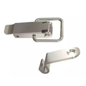 Zatrzask kolankowy 47×22,5mm krzywy uchwyt INOX