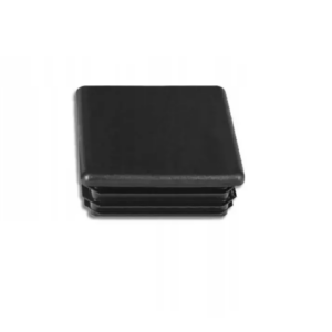 Zaślepka wewnętrzna profil 25x25mm czarna 20 sztuk