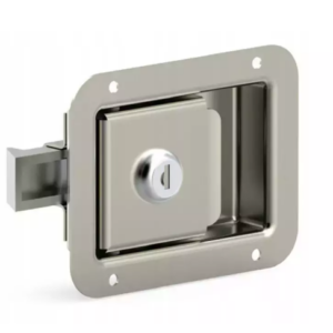 Zamek zatrzaskowy 121x92mm stal nierdzewna INOX