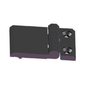 Zawias płaski 90×60 mm poliamid 2 szpilki 2 twory