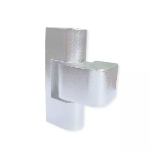 Zawias boczny 14x50x19mm 3 otwory chrom