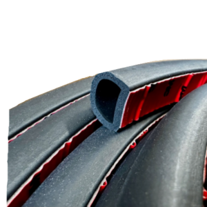 Uszczelka przylepna EPDM typ D 21x18mm METR BIEŻĄCY