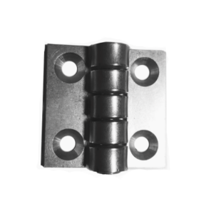 Zawias płaski 40x40mm stal  4 otwory  INOX