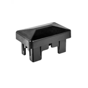 Nasadka wewnętrzna na słupki ogrodzeniowe 60x40mm CZARNA 20szt.