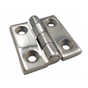 Zawias skrzydełkowy nierdzewny 50x50mm 4-otworowy INOX