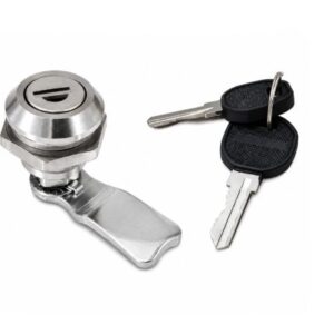 Zamek ćwierćobrotowy 18,5 mm klucz uniwersalny  INOX