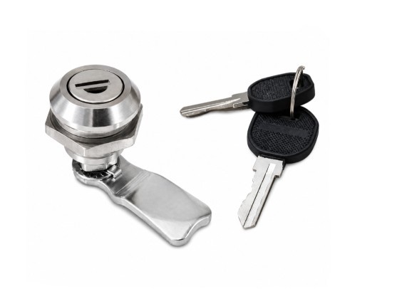 Zamek ćwierćobrotowy 18,5 mm klucz uniwersalny INOX